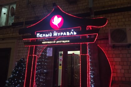 Белый Журавль на Фрунзенской набережной